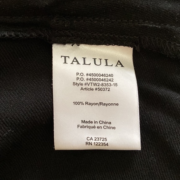 Tulula/Aritzia black dress - Picture 4 of 4